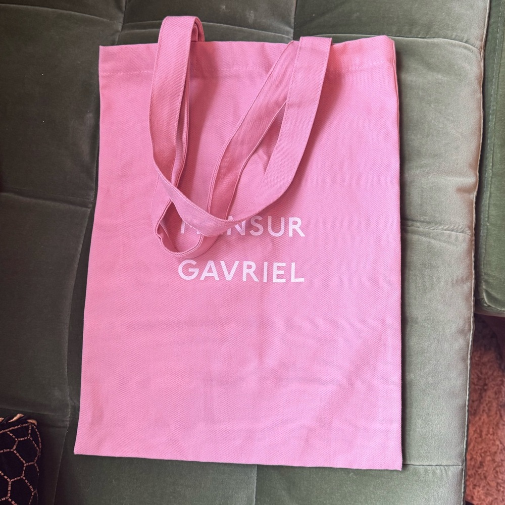 NWOT Mansur Gavriel Tote, Blush Pink